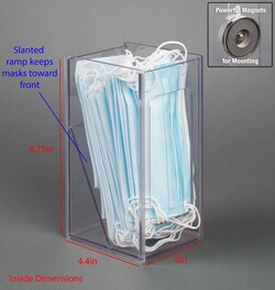 Poltex Bulk Earloop Mask Disp Mount:Personal Protective Equipment:Respiratory