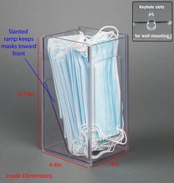 Poltex Bulk Earloop Mask Disp Mount:Personal Protective Equipment:Respiratory