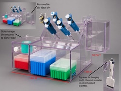 Poltex Pipetting Station (Tip Receptacle, Storage)