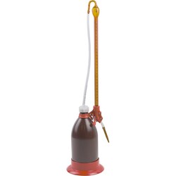Poulten Graf GmbH FORTUNA Dr. Schilling Pattern Automatic Burette with Amber Glass 25 mL | Buy Online | Poulten &amp; Graf GmbH | Fisher Scientific