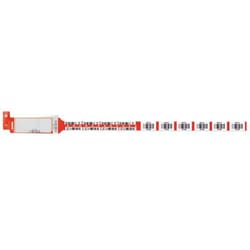 PDC Securline VeriDigit Bar Code Blood Wristband, Red Barcode Blood Band | Buy Online | PDC | Fisher Scientific