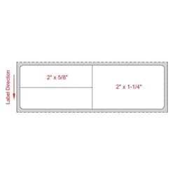 PDC&nbsp;Meditech Direct Thermal Paper Label, 1000 Labels/Roll, 8 Rolls/Case