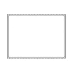 PDC&nbsp;Direct Thermal Paper Label Permanent, 1500/Roll, 8 Rolls/Case