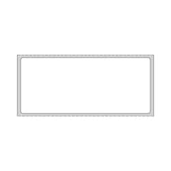 PDC&nbsp;Direct Thermal Paper Label Permanent, 3500/Roll, 8 Rolls/Case