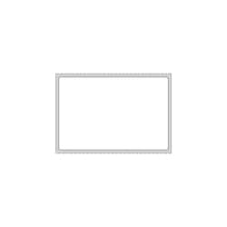 PDC&nbsp;Direct Thermal Paper Label Permanent, 735/Roll, 8 Rolls/Case