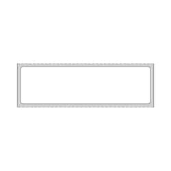 PDC&nbsp;Direct Thermal Paper Label Permanent, 1300/Roll, 8 Rolls/Case