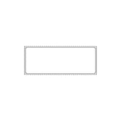 PDC&nbsp;Direct Thermal Paper Label Permanent, 960/Roll, 8 Rolls/Case