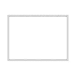 PDC&nbsp;Direct Thermal Paper Label Permanent, 500/Roll, 8 Rolls/Case