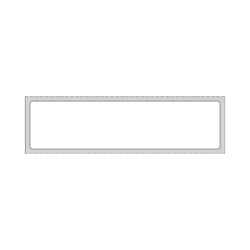 PDC&nbsp;Direct Thermal Paper Label Permanent, 1300/Roll, 8 Rolls/Case