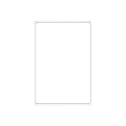 PDC&nbsp;Direct Thermal Label, Permanent, 350 Labels/Roll, 8 Rolls/Case