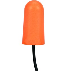 PIP Mega Bullet Plus Disposable Soft Polyurethane Foam Corded Ear Plugs