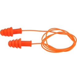 PIP Reusable TPR Corded Ear Plugs - NRR 27 Noise Reduction Rating: 27:Personal