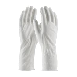 CleanTeam™ Medium Weight Cotton Lisle Inspection Glove with Unhemmed Cuff