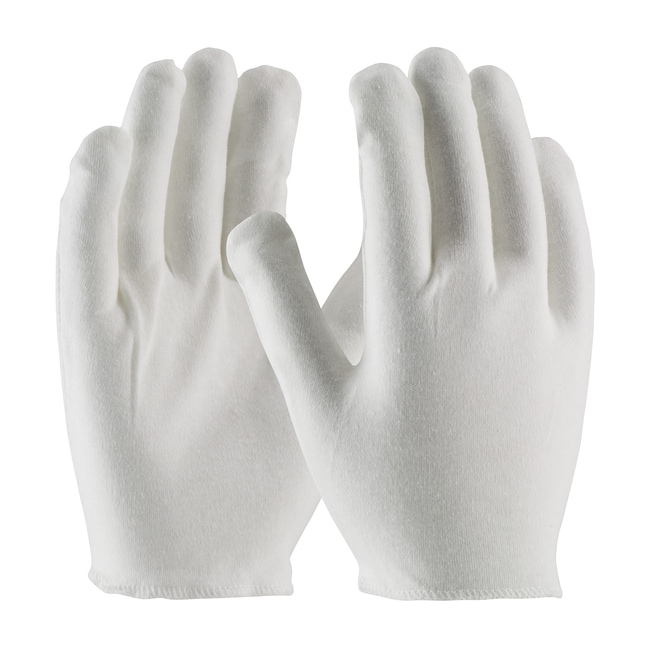 white inspection gloves