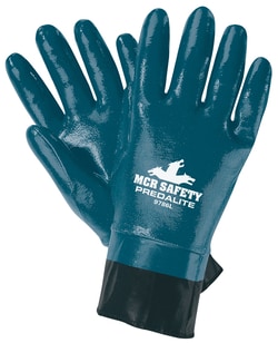 MCR Safety&nbsp;Predalite&trade; Fully Nitrile Coated Work Gloves with Interlock Cotton Lining