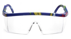 Pyramex Integra Safety Glasses Marbled frame; Lens Color: Clear:Personal