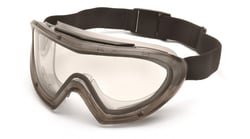 Pyramex Capstone Dual Lens Safety Eyewear Lens Tint: Clear:Personal Protective