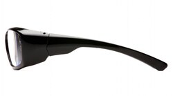 Pyramex Emerge Safety Eyewear FrameColor: Black, dimLensTint: Clear:Personal