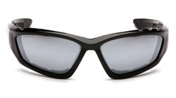 Pyramex Accurist Safety Eyewear Lens Tint: Mirror, Silver, Frame Color: