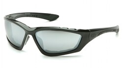 Pyramex Accurist Safety Eyewear Lens Tint: Mirror, Silver, Frame Color: