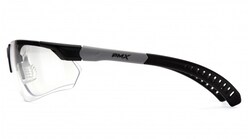 Pyramex Sitecore H2MAX Safety Eyewear FrameColor: Black and Gray, dimLensTint: