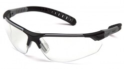 Pyramex Sitecore H2MAX Safety Eyewear FrameColor: Black and Gray, dimLensTint: