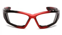 Pyramex Accurist Safety Eyewear Lens Tint: Clear, Frame Color: Black and