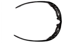 Pyramex Accurist Safety Eyewear Lens Tint: Clear, Frame Color: Black and