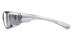 Pyramex Emerge Prescription Safety Eyewear FrameColor: Translucent Gray,