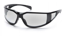 Pyramex Exeter Safety Eyewear FrameColor: Glossy Black, dimLensTint: Clear:Personal