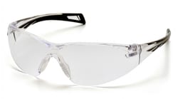Pyramex PMXSLIM Safety Eyewear Lens Type: Anti-UV, Lens Tint: Clear:Personal