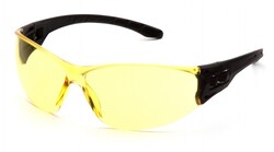 Pyramex TruLock Safety Eyewear TempleColor; Black, LensCoating: None, dimLensTint: