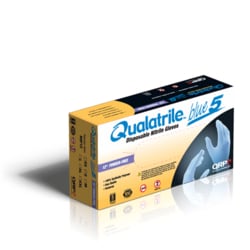 QRP™ BQF12 Qualatrile™ Blue Nitrile 12 in Powder Free Gloves