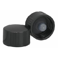 Qorpak™ Black Phenolic PolyCone Lined Cap