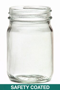 Qorpak Safety Coated Clear Standard Wide Mouth Bottles, Without Caps 120 mL | Buy Online | Qorpak&trade; | Fisher Scientific