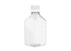 Qorpak™ Sterile PETG Square Graduated Media Bottles