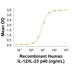R D Systems Recombinant Human IL-12/IL-23 p40 Protein, CF 1 mg | Buy Online | R&amp;D Systems&trade; | Fisher Scientific