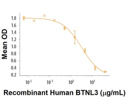 R&D Systems&trade;&nbsp;Recombinant Human BTNL3 Fc Chimera Protein