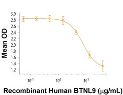 R&D Systems&trade;&nbsp;Recombinant Human BTNL9 Fc Chimera Protein