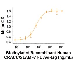 R&D Systems&trade;&nbsp;Recombinant Human CRACC/SLAMF7 Fc Avi-tag Protein