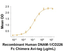 R&D Systems&trade;&nbsp;Recombinant Human DNAM-1/CD226 Fc Avi-tag Protein