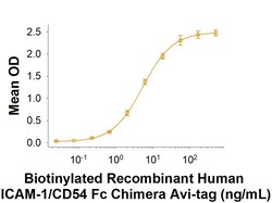 R&D Systems&trade;&nbsp;Recombinant Human ICAM-1/CD54 Fc Chimera Avi-tag Protein