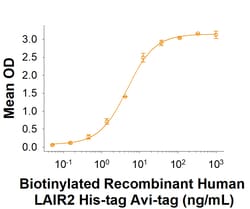 R&D Systems&trade;&nbsp;Recombinant Human LAIR2 His-tag Avi-tag Protein