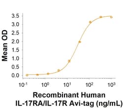 R&D Systems&trade;&nbsp;Recombinant Human IL-17RA/IL-17R Avi-tag His-tag Protein, CF