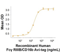R DSystems Recombinant Human Fc gamma RIIIB/CD16b His Avi Protein, CF 50 &mu;g | Buy Online | R&amp;DSystems&trade; | Fisher Scientific