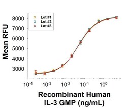 R D Systems Recombinant Human IL-3 GMP Protein, CF 50 &mu;g | Buy Online | R&amp;D Systems&trade; | Fisher Scientific