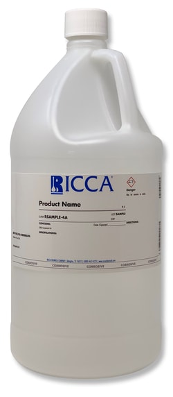 Water Hardness Buffer, with Magnesium EDTA, Ricca Chemical Volume: 4 L,