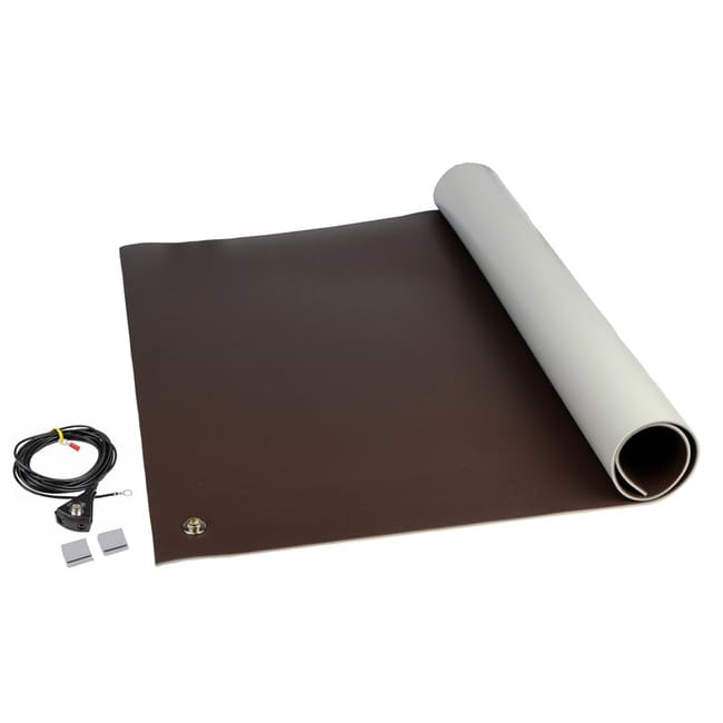 SCS 8200 Series 3-Layer Vinyl Floor Kit 24 in. x 48 in., Brown ...