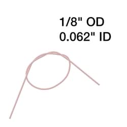 Leap PAL Parts PEEK TUBE 1/8 ODX0.062 IDX5FT, Quantity: Each of 1