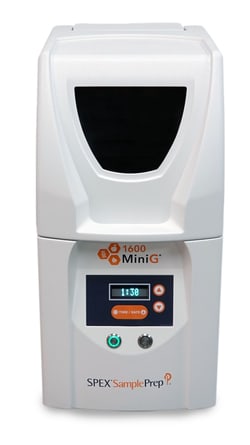 SPEX SamplePrep 1600 MiniG Capacity: 2 to 50 mL vials and titer plates:Mixers,
